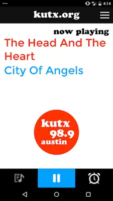 KUTX 98.9 FM - Austin Music android App screenshot 7